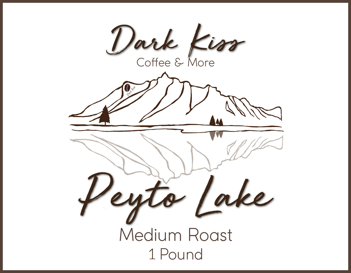 Peyto Lake- Medium Roast- 1 LB