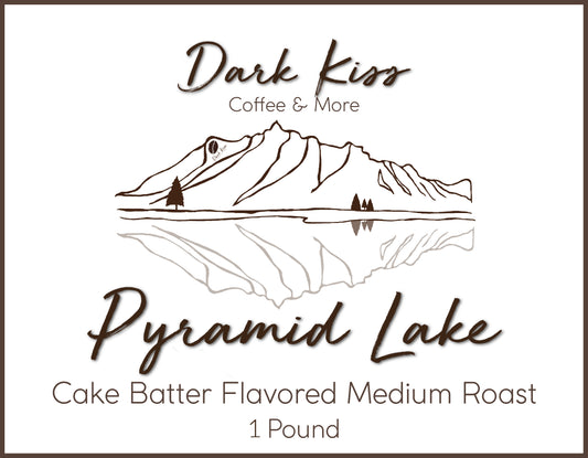 Pyramid lake-  Cake Batter Medium Roast- 1 LB