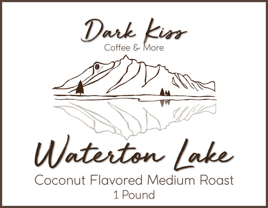 Waterton Lake- Coconut Medium Roast- 1 LB